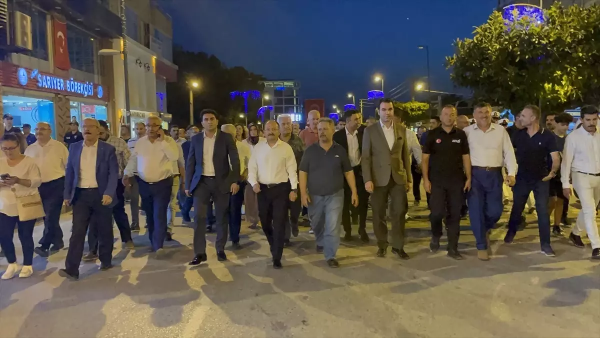 15 Temmuz Demokrasi ve Milli Birlik Günü\'nde Adana, Mersin ve Hatay\'da düzenlenen etkinlikler