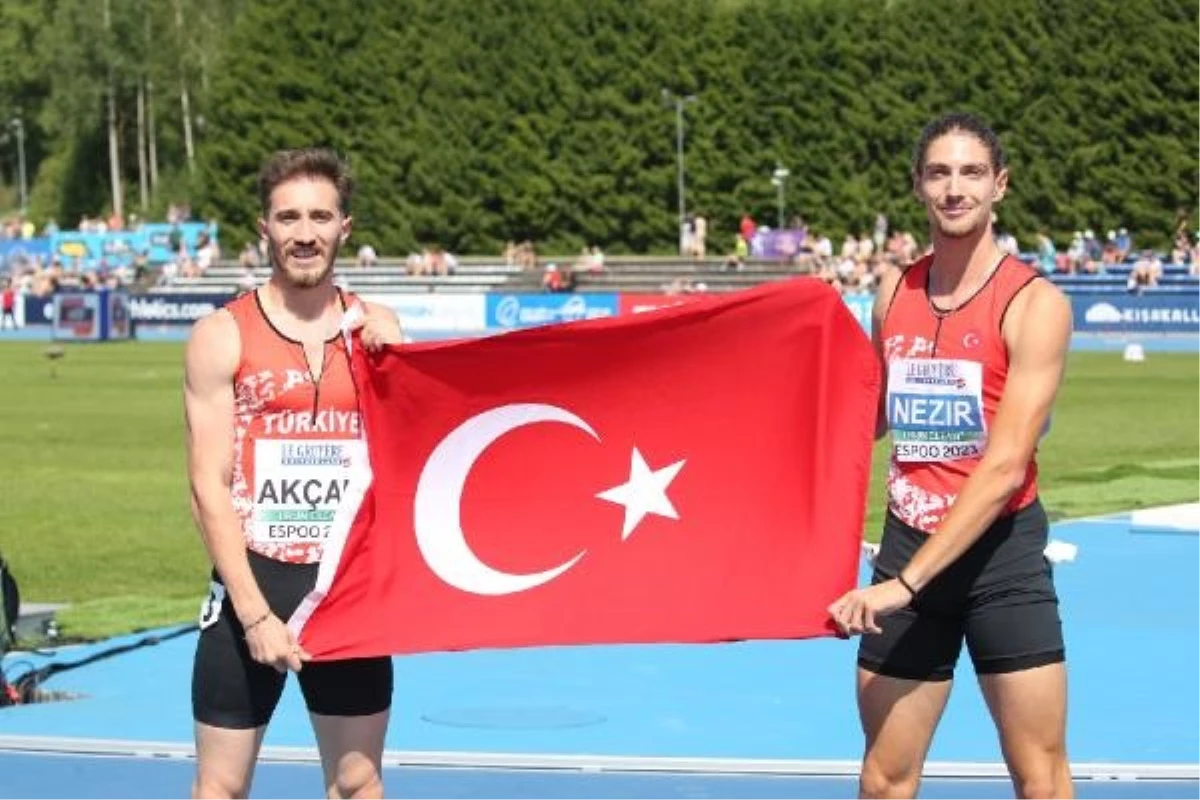 İsmail Nezir ve Berke Akçam U23 Avrupa Şampiyonası\'nda Türkiye adına altın ve gümüş madalya kazandı
