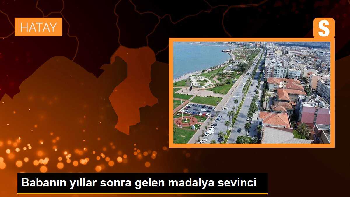Babanın yıllar sonra gelen madalya sevinci