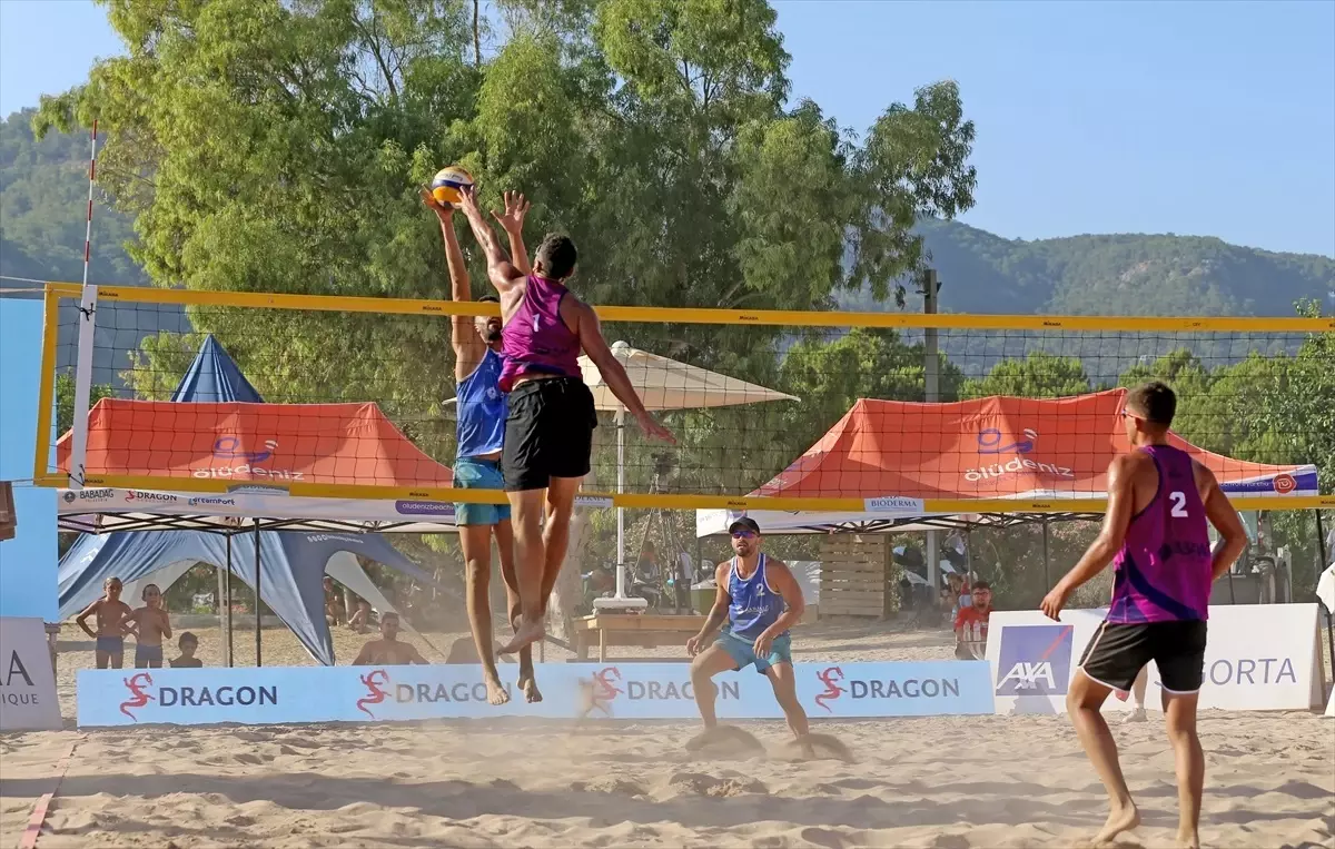 Fethiye\'de Bioderma Pro Beach Tour TVF Plaj Voleybolu Türkiye Serisi 3. etabı tamamlandı