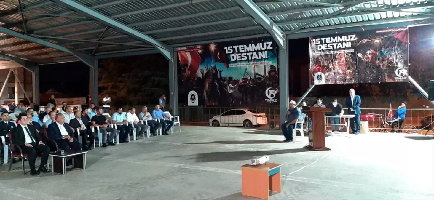 Çorum Dodurga\'da 15 Temmuz Demokrasi ve Milli Birlik Günü Programı Düzenlendi