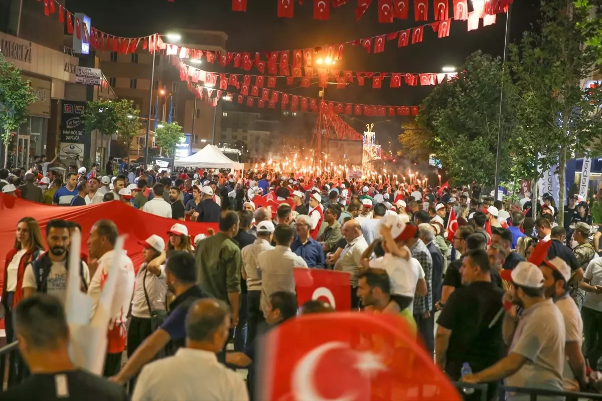 Doğu\'daki 4 ilde 15 Temmuz Demokrasi ve Milli Birlik Günü etkinlikleri düzenlendi