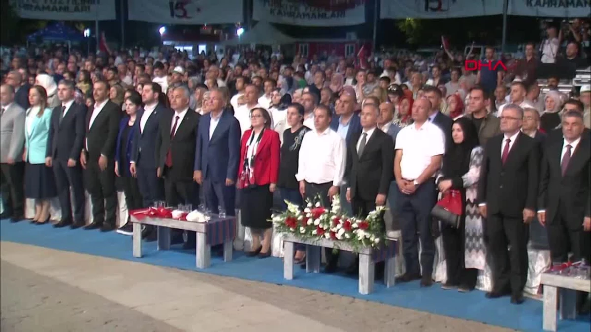 Gaziantep\'te 15 Temmuz Demokrasi ve Milli Birlik Günü Etkinlikleri