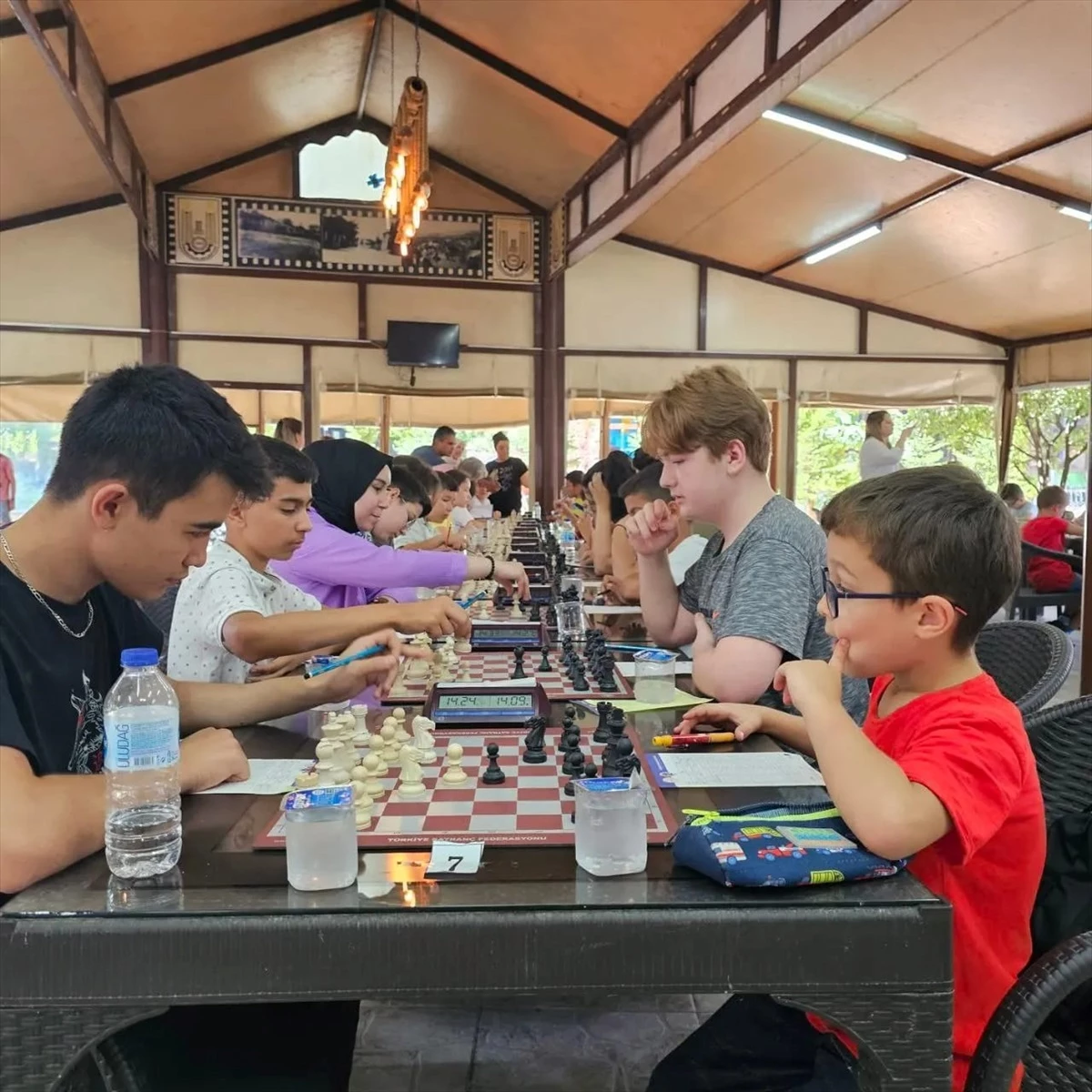 Pınarhisar\'da Satranç Turnuvası Yapıldı