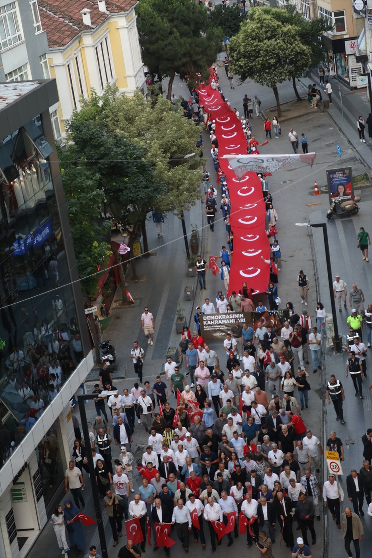 Samsun\'da 15 Temmuz Demokrasi ve Milli Birlik Günü Anma Programı Düzenlendi