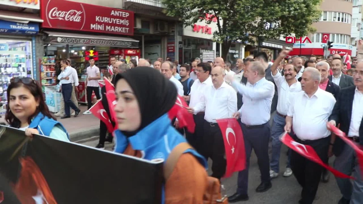 Samsun\'da 15 Temmuz Demokrasi ve Milli Birlik Günü etkinlikleri düzenlendi
