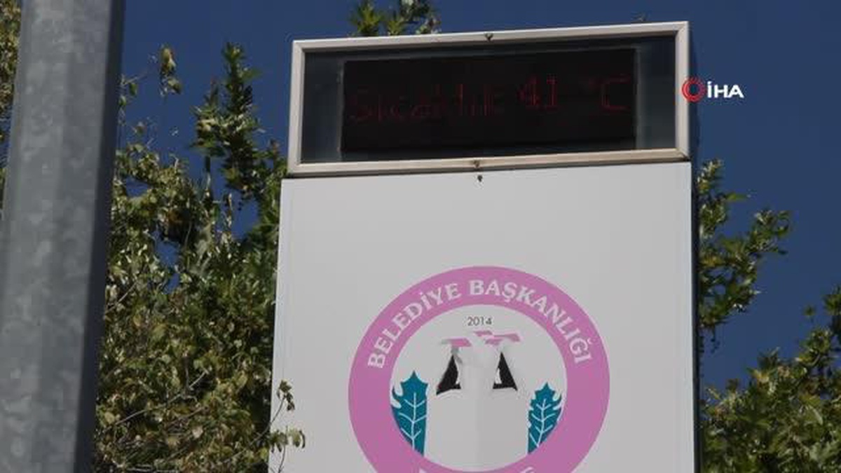 Termometre 41\'i gösterdi, sokaklar boşaldı