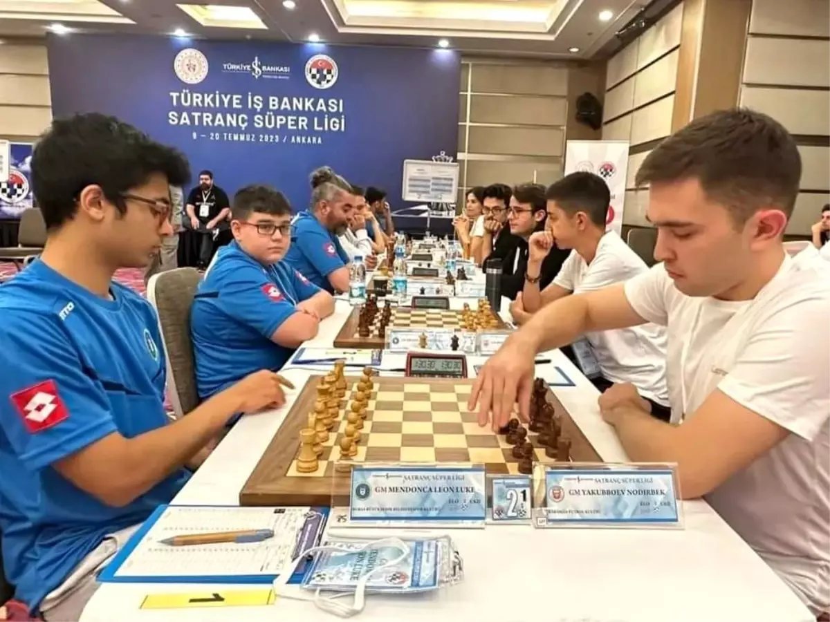 Denizli\'de düzenlenen Türkiye Satranç 1. ve 2. Ligi müsabakaları sona erdi