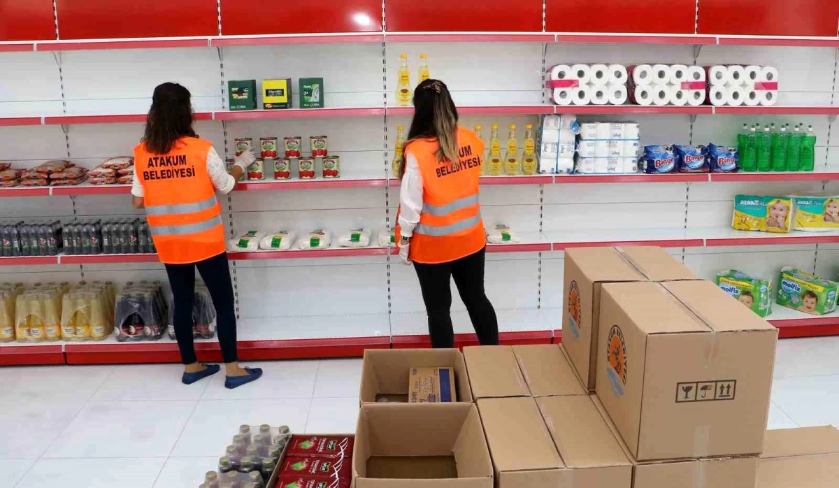 Samsun\'da Karadeniz\'in İlk Gıda Bankası AtaMarket\'ten 8 Bin 200 Hane Faydalandı