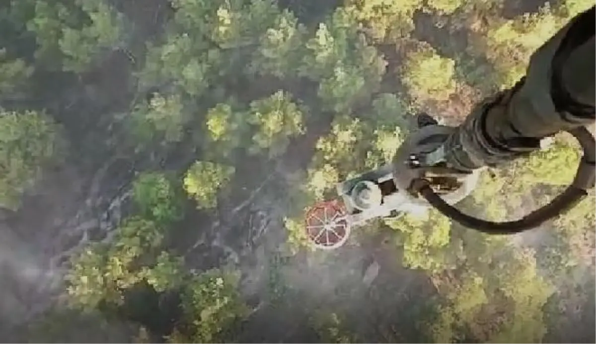 Balıkesir Sındırgı'da Orman Yangını Kontrol Altına Alındı