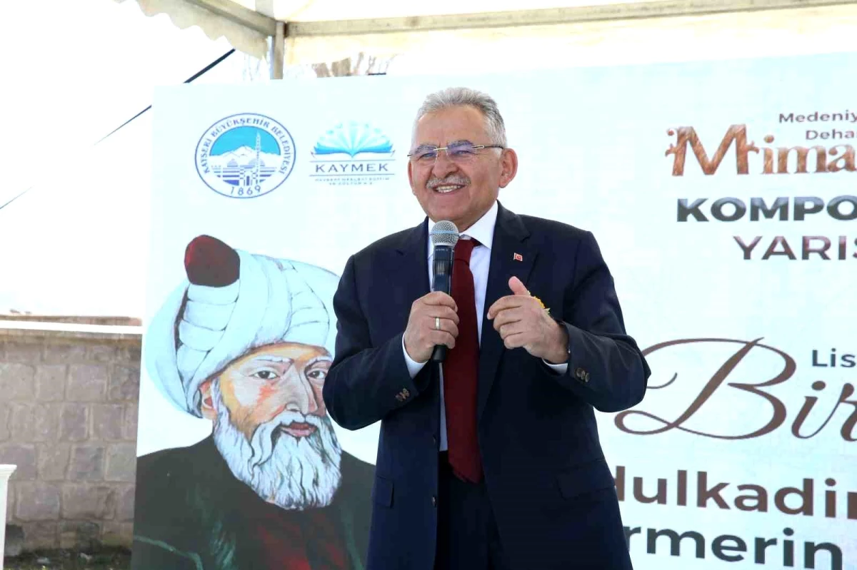 Kayseri Büyükşehir Belediye Başkanı Dr. Memduh Büyükkılıç, Mimar Sinan\'ı Vefatının 435. Yıl Dönümünde Anıyor