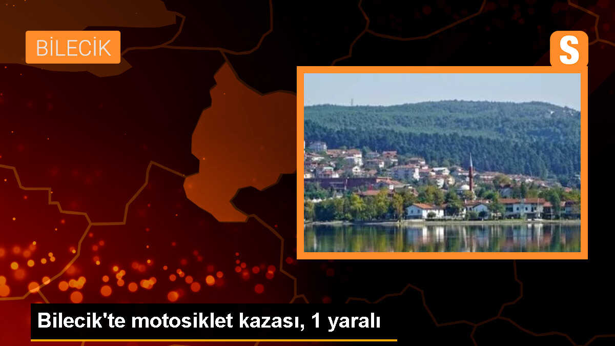 Bilecik\'te Motosiklet Kazası: 1 Yaralı