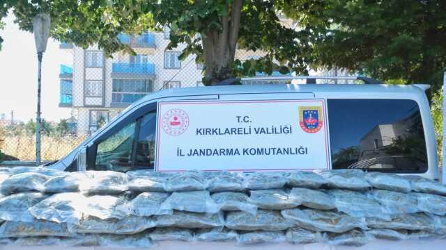 Bulgaristan Sınırında Helikopterden 101 Kilo Skunk Ele Geçirildi