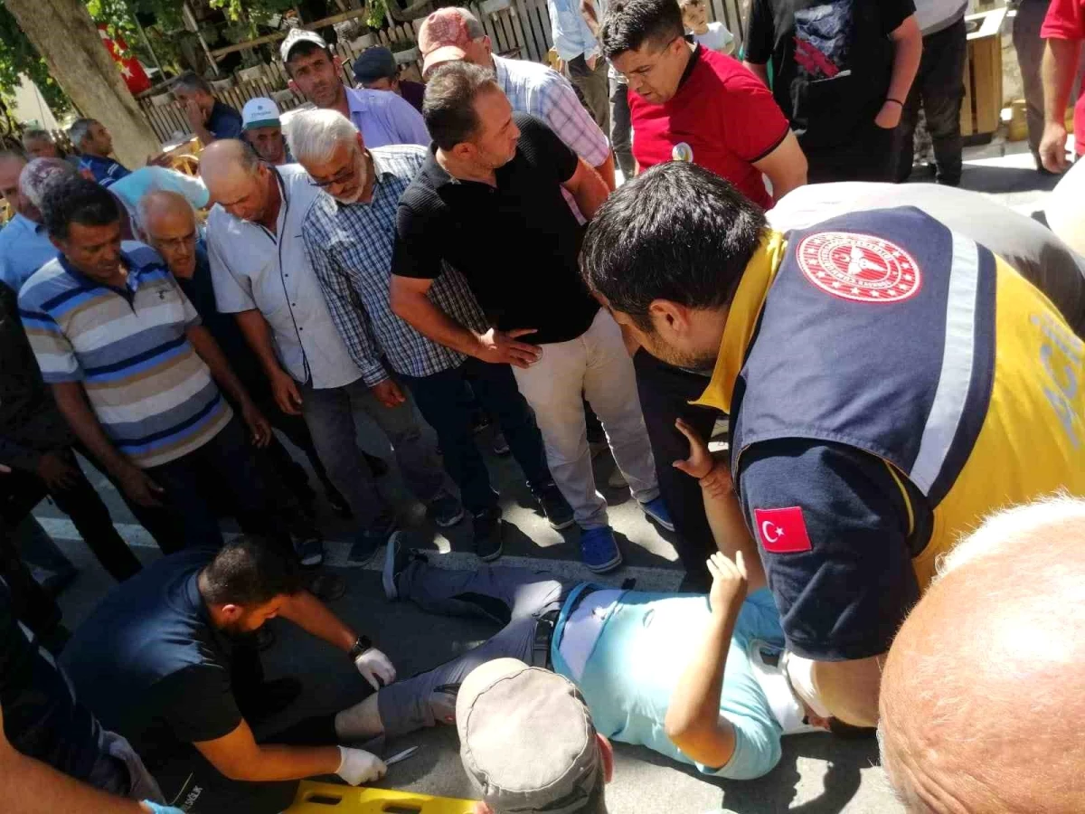 Burdur\'da motosiklet kazası: Bir kişi yaralandı