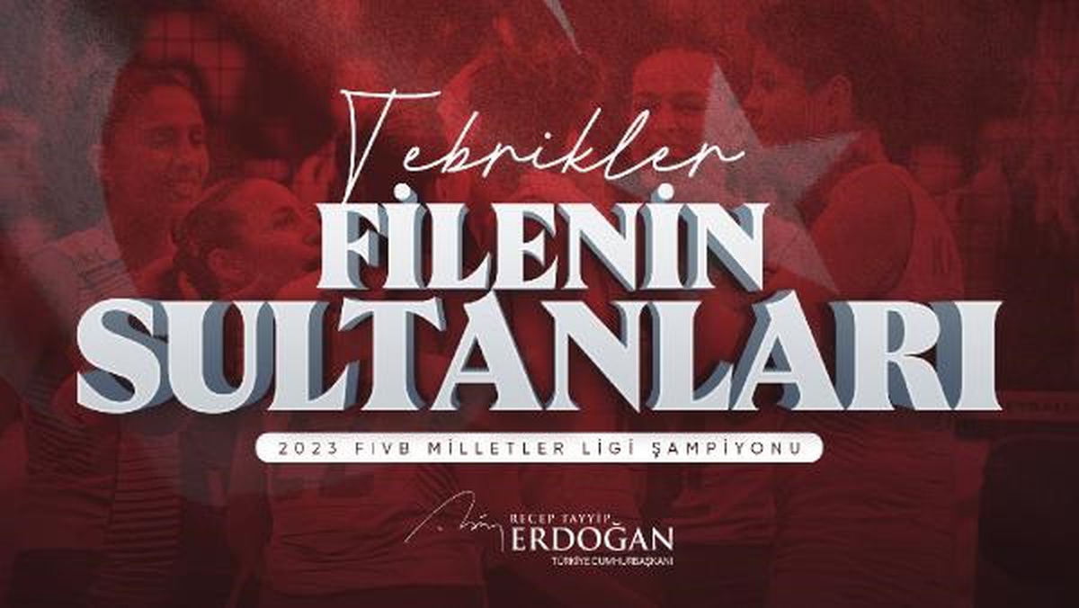 Cumhurbaşkanı Erdoğan, A Milli Kadın Voleybol Takımı\'nı tebrik etti