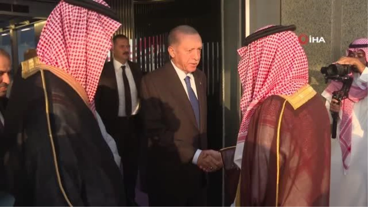 Cumhurbaşkanı Erdoğan Suudi Arabistan\'da