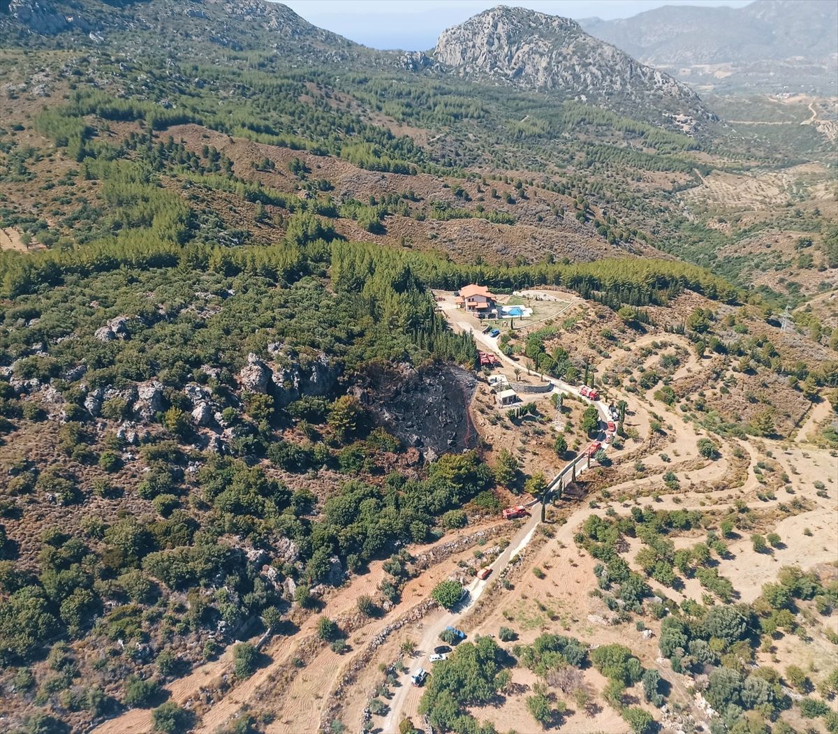 Muğla\'da restoranda çıkan yangın kontrol altına alındı