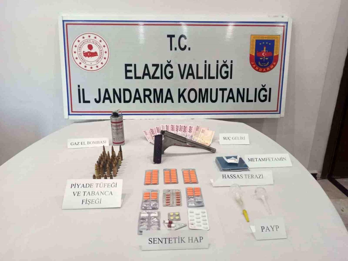 Elazığ\'da Hırsızlık Şüphelisinin Evinden Suç Unsurları Ele Geçirildi