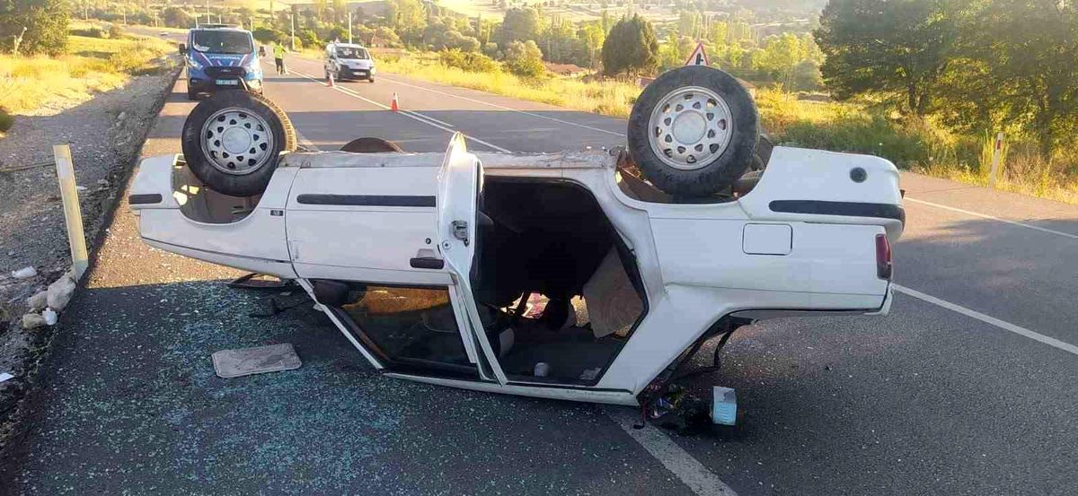 Kütahya\'da trafik kazası: 4 kişi yaralandı