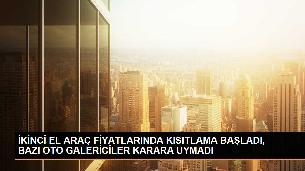 İkinci El Araç Fiyatları Sıfır Fiyatından Yüksek Olmaya Devam Ediyor