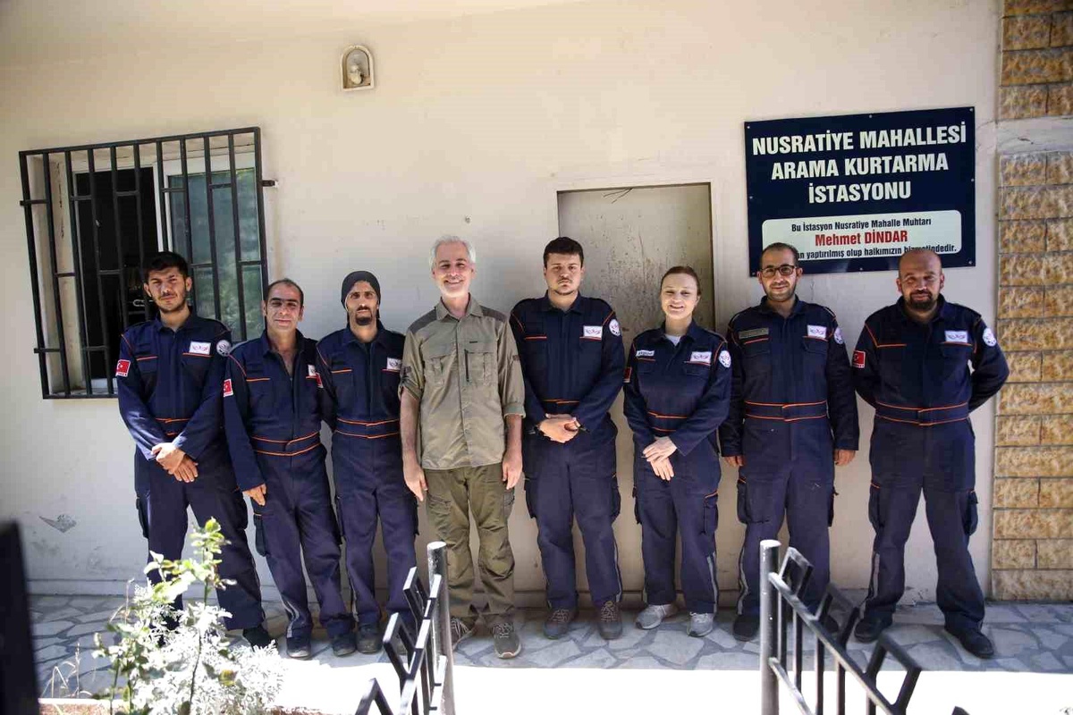 Mersin Nusretiye Mahallesi Muhtarlığı Arama-Kurtarma İstasyonu Kurdu