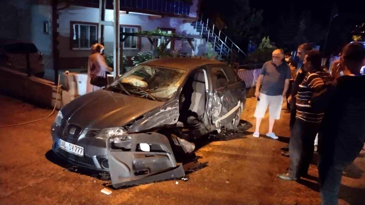 Sinop\'ta trafik kazasında 2 kişi yaralandı