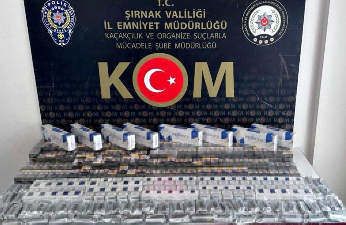 Şırnak\'ta yapılan operasyonlarda kaçak malzemeler ele geçirildi