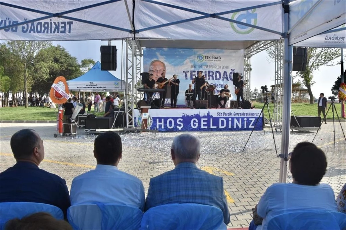 Tekirdağ Süleymanpaşa ilçesinde Süleymanpaşa Kent Ormanı ve Mesire Alanı açıldı