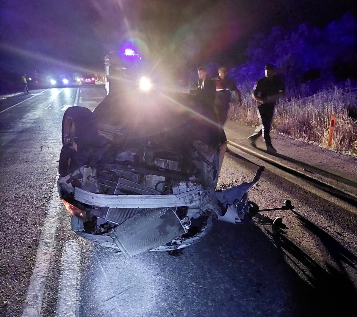 Akseki\'de trafik kazası: Aynı aileden 4 kişi yaralandı