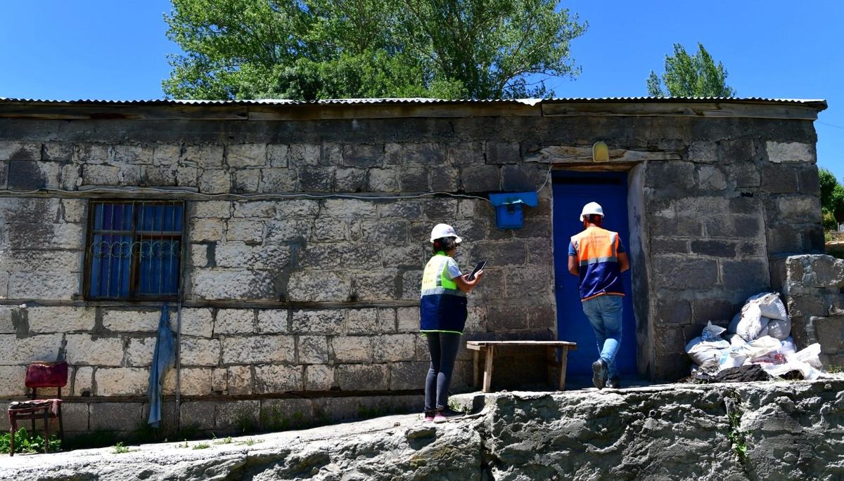 Tunceli\'de deprem hasar tespit çalışmaları devam ediyor