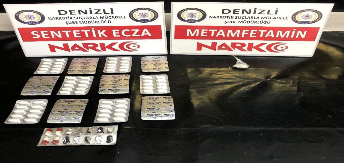 Denizli\'de yapılan operasyonlarda 14 zehir taciri tutuklandı