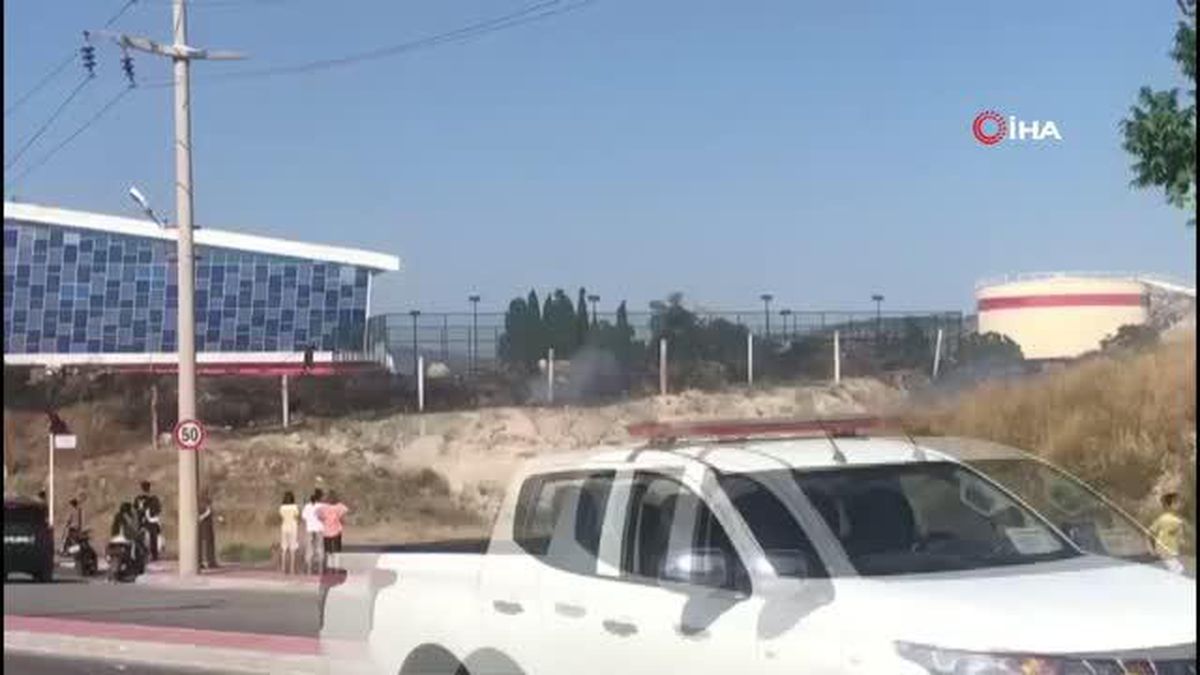 Burdur'da korkutan yangında 70 dekar arazi yandı