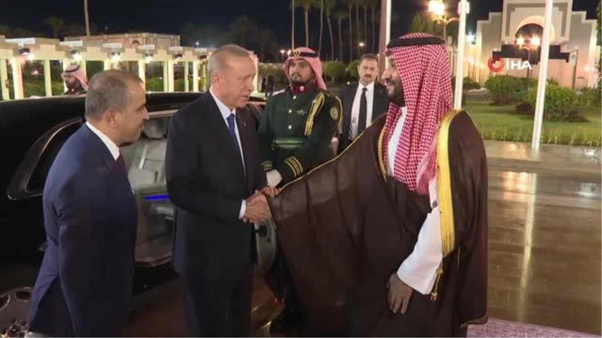 Cumhurbaşkanı Erdoğan, Veliaht Prens Selman ile görüştü