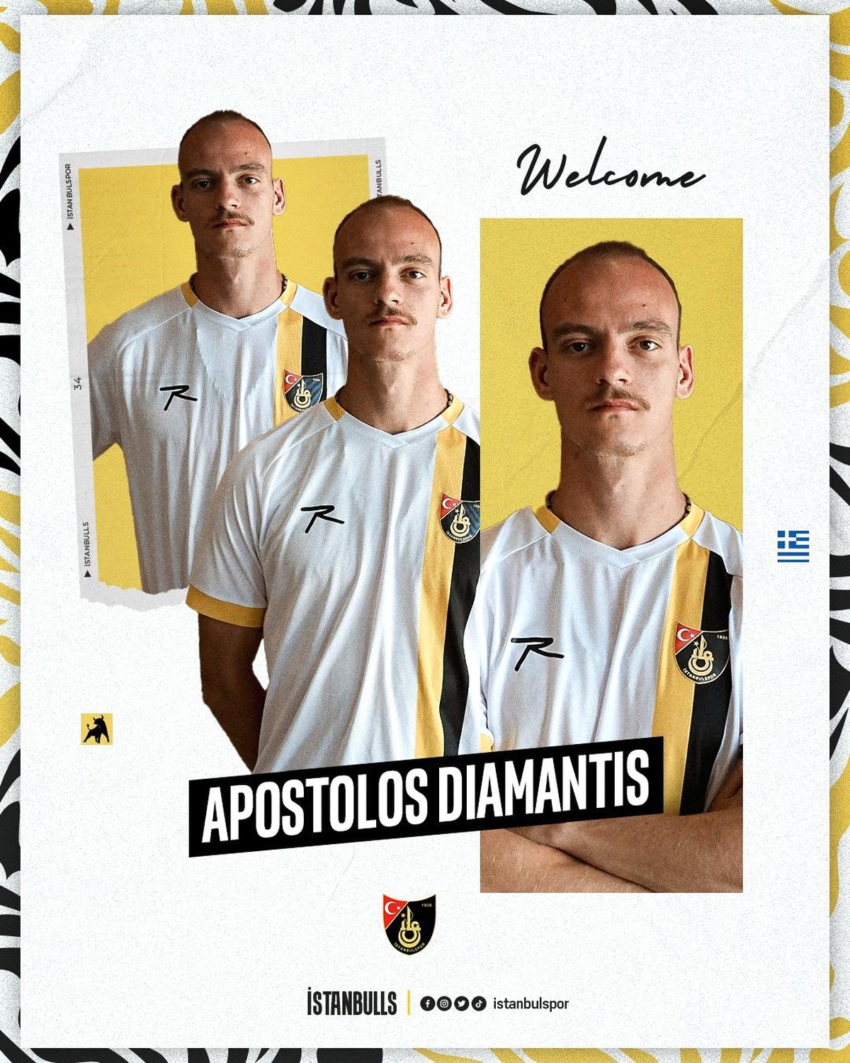 İstanbulspor, Yunan stoper Apostolos Diamantis\'i kadrosuna kattı
