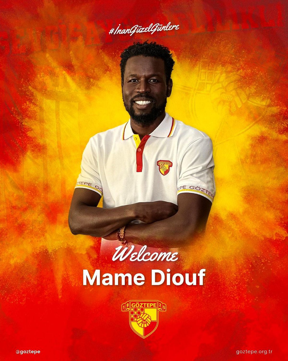 Göztepe, Mame Diouf\'u kadrosuna kattı