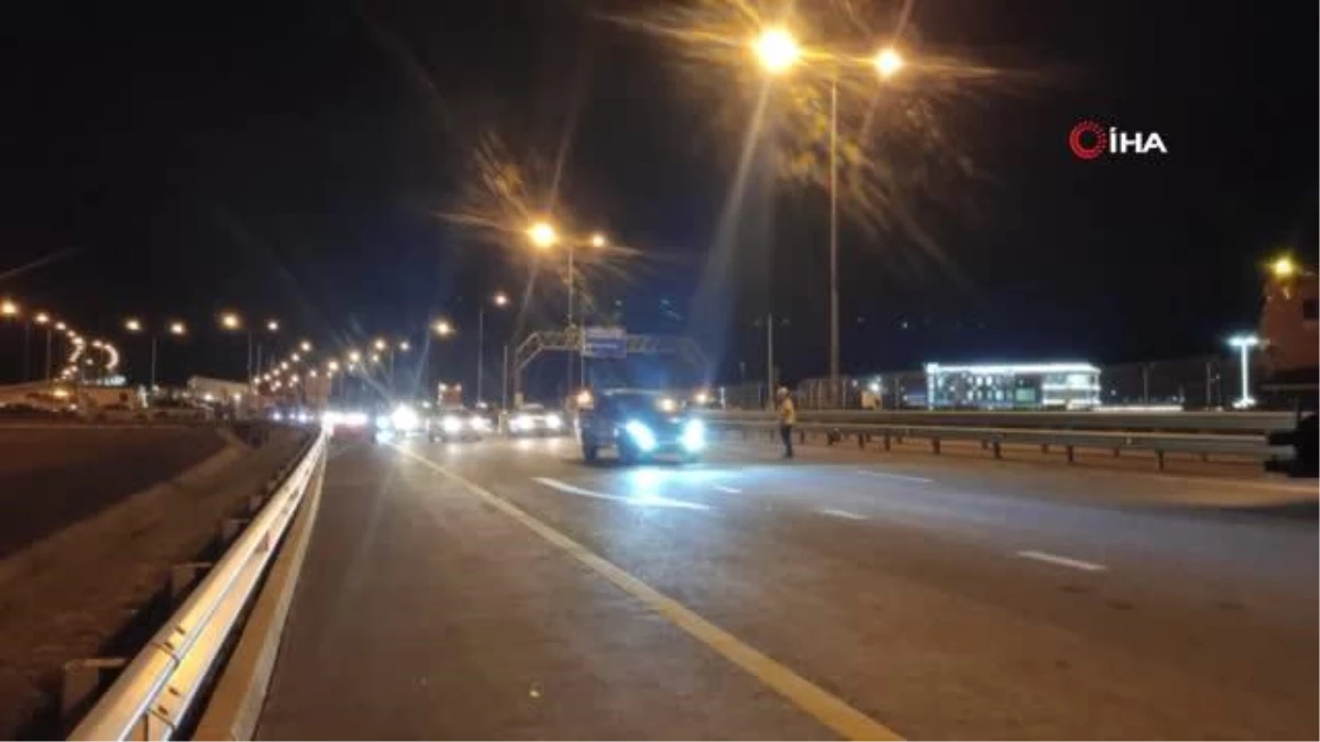 Rusya: Kırım Köprüsü kısmen trafiğe açıldı
