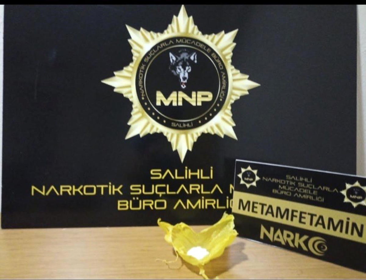 Salihli\'de Metamfetamin Ele Geçirildi: 1 Şüpheli Tutuklandı