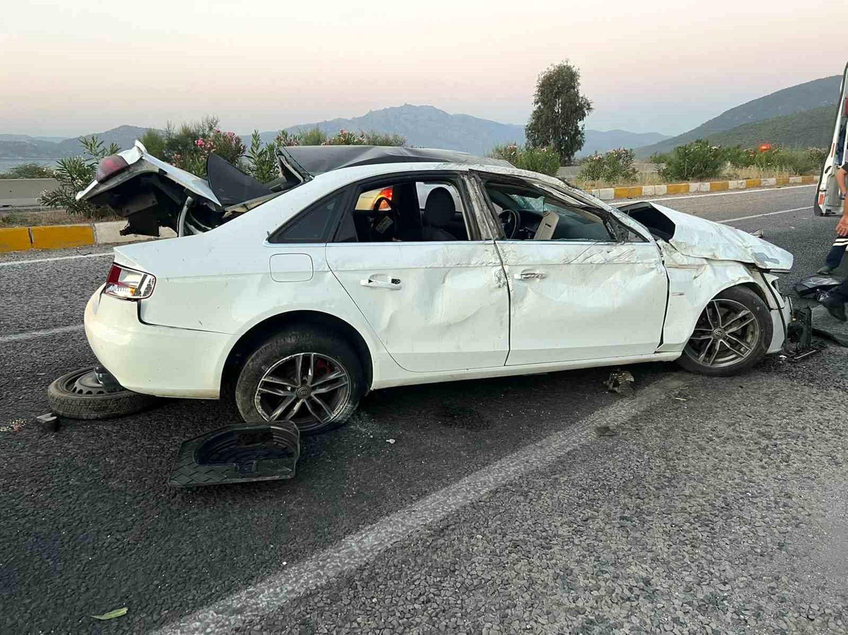 Söke-Milas karayolunda kaza: Sürücü hayatını kaybetti