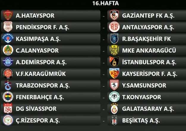 Son Dakika: Süper Lig'de sezon fikstürü belli oldu Son Dakika: Süper Lig'de sezon fikstürü belli oldu