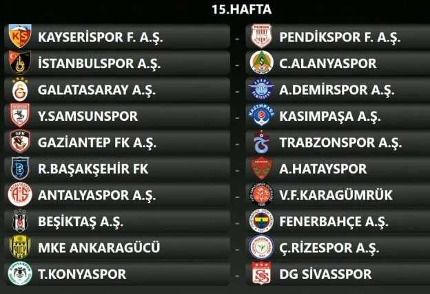 Son Dakika: Süper Lig'de sezon fikstürü belli oldu Son Dakika: Süper Lig'de sezon fikstürü belli oldu