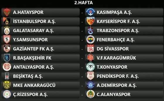 Son Dakika: Süper Lig'de sezon fikstürü belli oldu Son Dakika: Süper Lig'de sezon fikstürü belli oldu