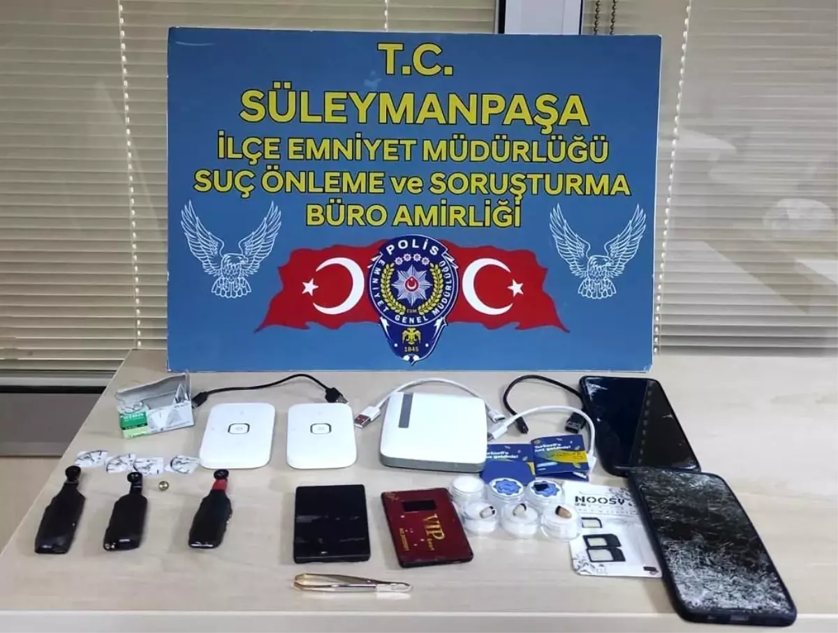 Tekirdağ\'da Ehliyet Sınavına Kopya Düzenek Kuran Şahıs Yakalandı