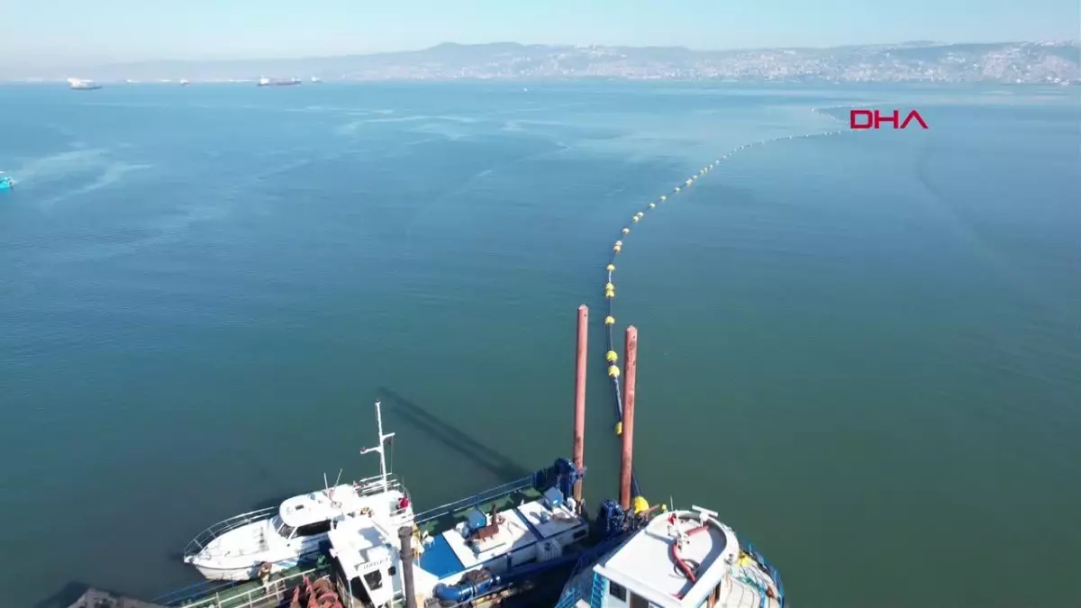 İzmit Körfezi Dip Çamurunun Depolanması Başladı