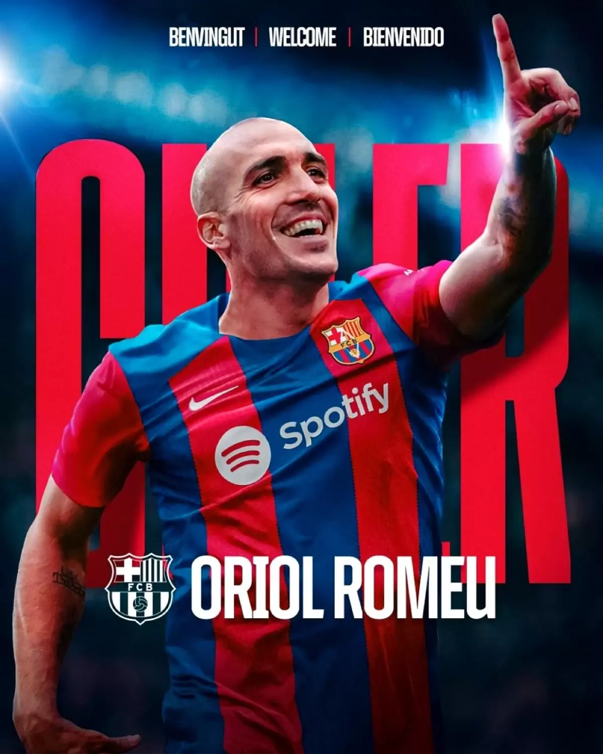 Barcelona, Oriol Romeu\'yu kadrosuna kattı