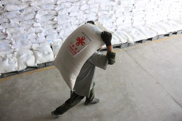 BM Dünya Gıda Programı, Çin'in Yardımını, Gıda Güvencesi Olmayan 70.000 Afgan'a Dağıttı