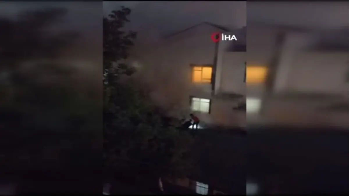 Depoda korkutan yangın: Mahalleli sokağa döküldü