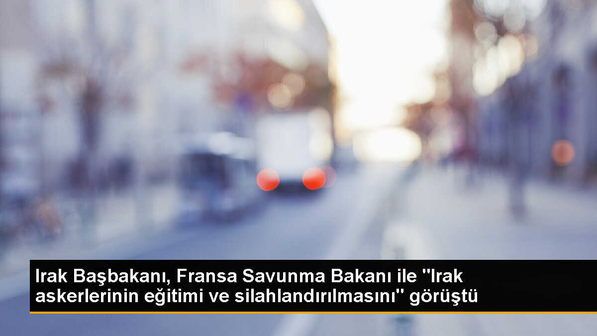 Irak Başbakanı Sudani, Fransa Savunma Bakanı Lecornu ile güvenlik konularını görüştü