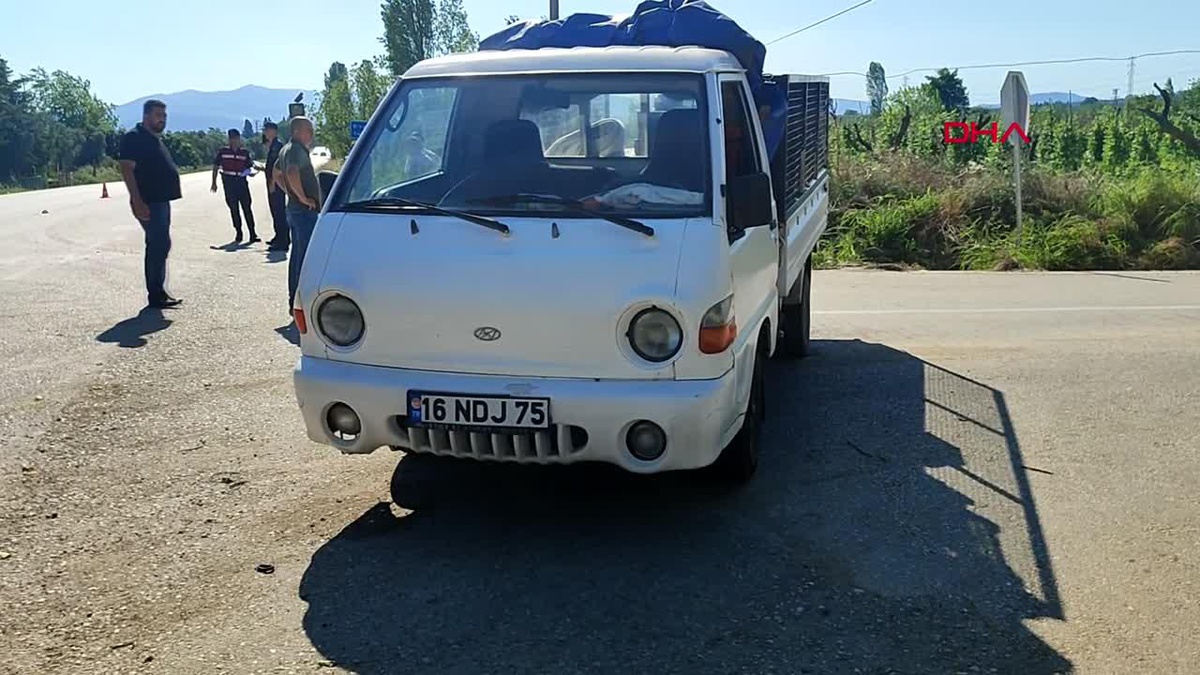 Orhangazi\'de kavşak kazası: Motosiklet sürücüsü ağır yaralandı