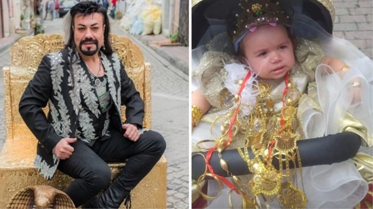 Kobra Murat, torununun doğum gününü altınlarla kutladı