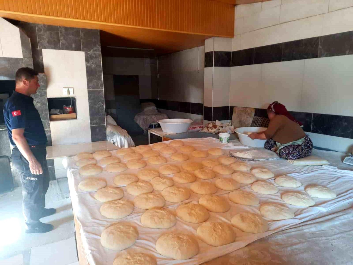 Sandıklı\'daki patatesli köy ekmeği fırınları denetlendi
